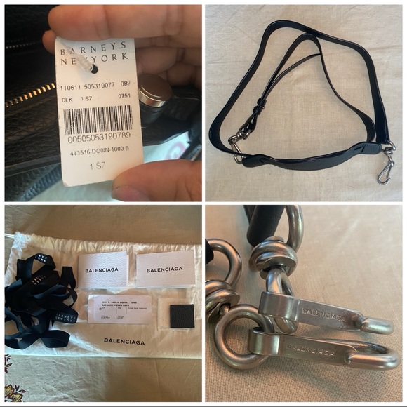 SOLD - Balenciaga City BlackOut Bag Sz Small - Picture 7 of 8